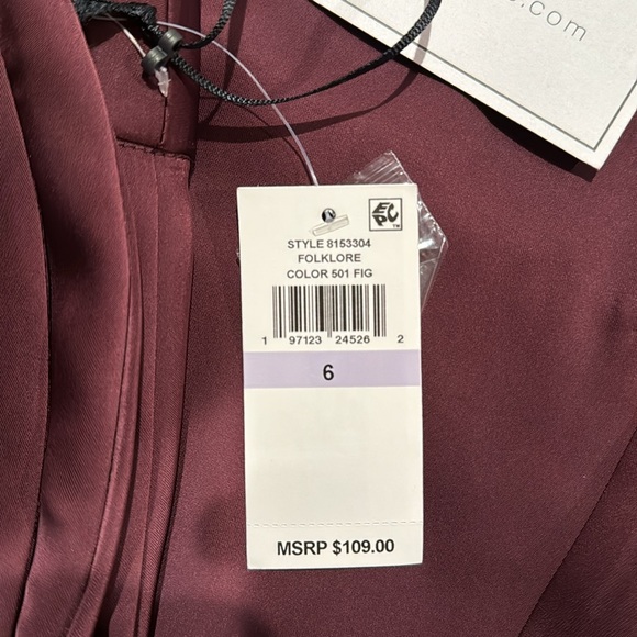 Straight leg trouser in FIG. With tags attached - Picture 4 of 4